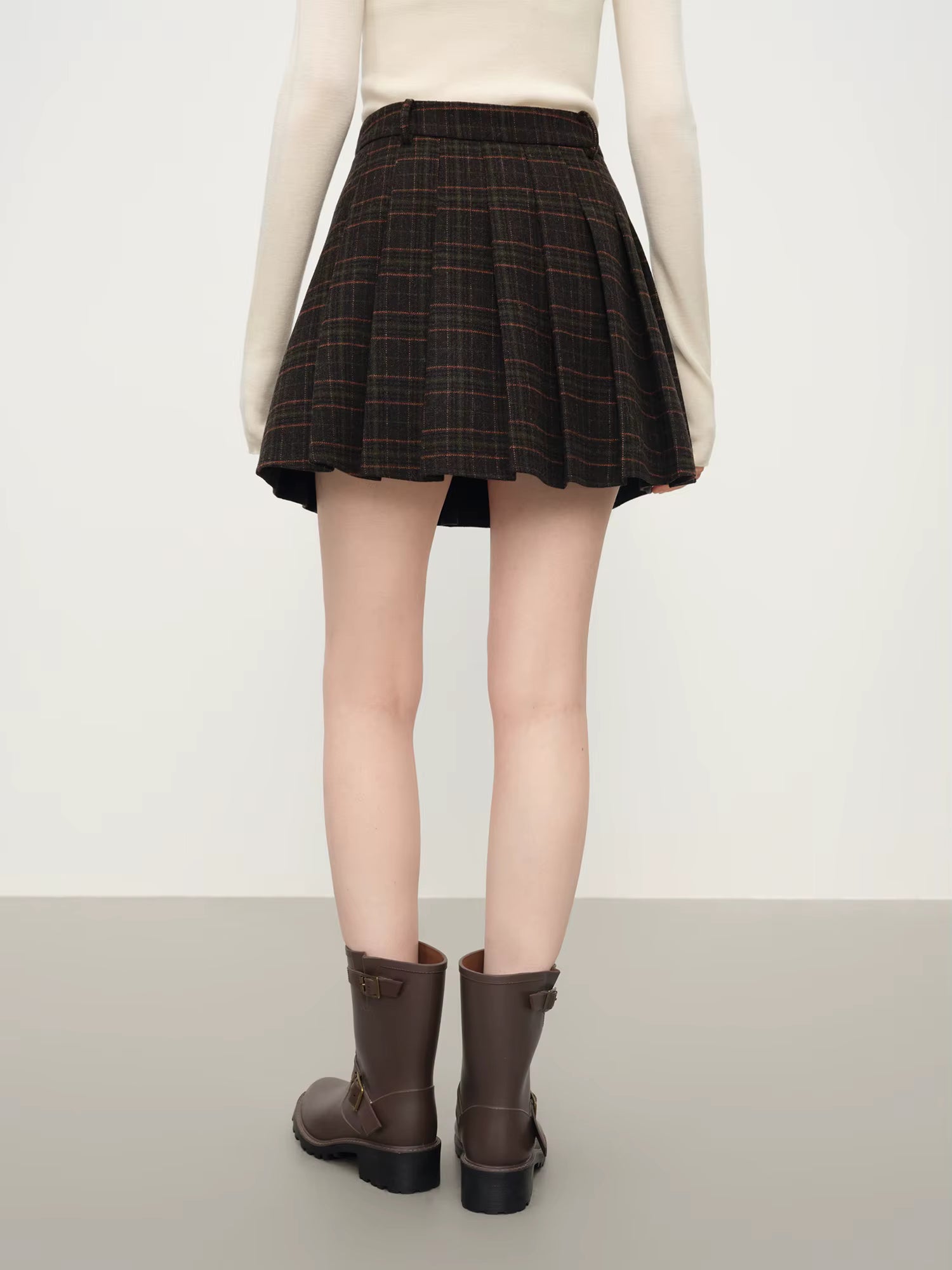 Stylish Detachable Sheepskin Collar Short Coat & Skirt Set for Women Winter 2025 New Arrival Jacket Coat and Skirts