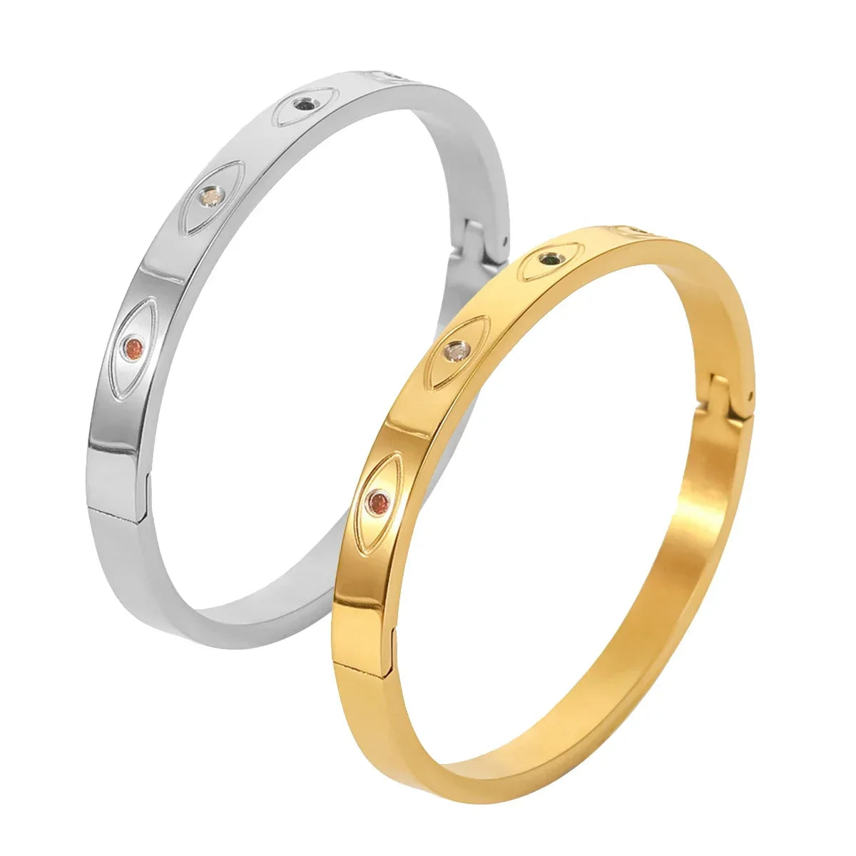 Stainless Steel Bracelet for Women Cuff Bracelets on Hand Couple Fashion Man Bangles Jewellery Accessories Gift
