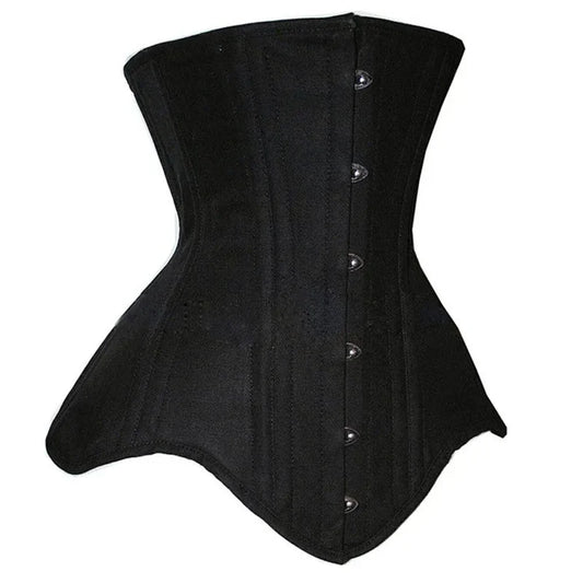 Corsets Bustiers Top Gothic Slimming Corset Long Torso Steel Bones Underbust Curve Shaper Body Shapewear Plus Size