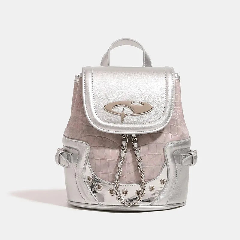 Small Shoulder Backpack Bag School Ladies Casual New Leather Luxury Designer Classic Crossbody Bag High Quality Handbags Trendy