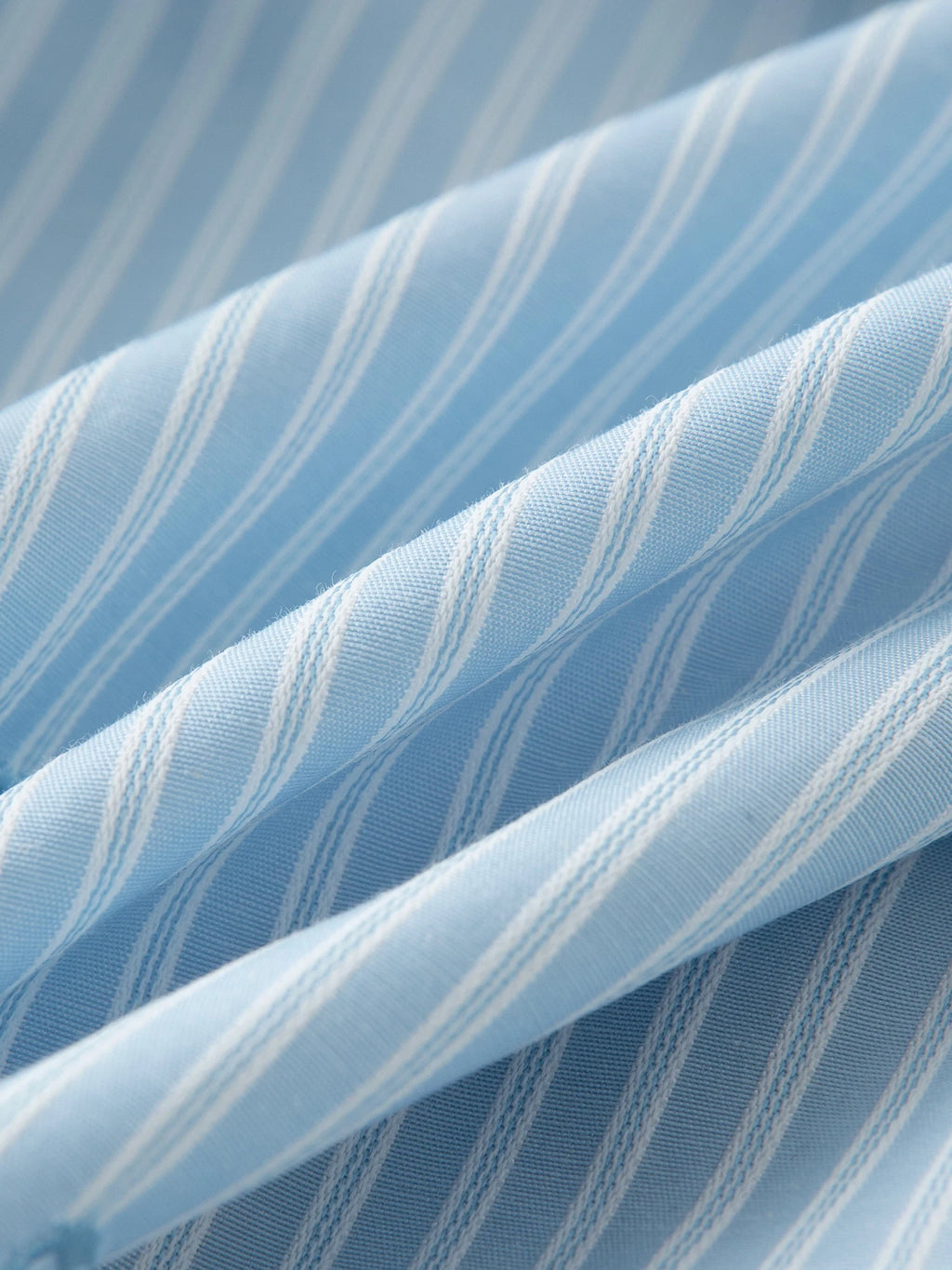 DUSHU Plus Size Women's Lace Trim V-Neckline Striped Shirt Fall 2025 New Arrival Fashion Commuting Top Women Shirts