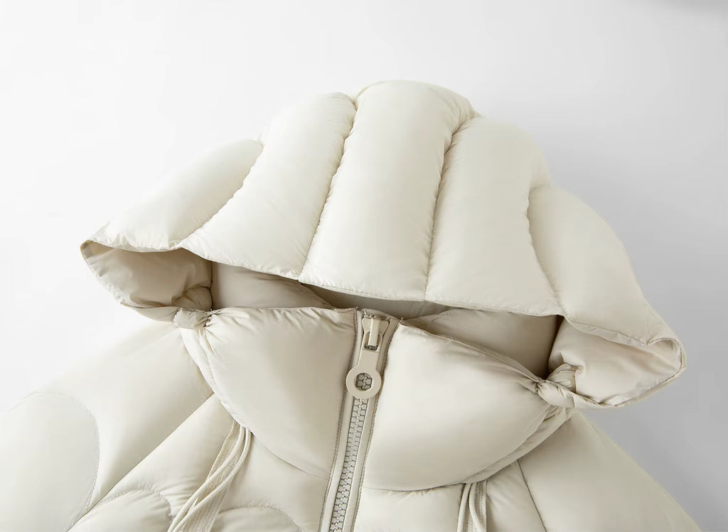 Stylish & Relaxed Ultra-Light Puff Down Jacket for Women Oversized Shell Coat, 2025 Winter Collection New Arrival Down Coat