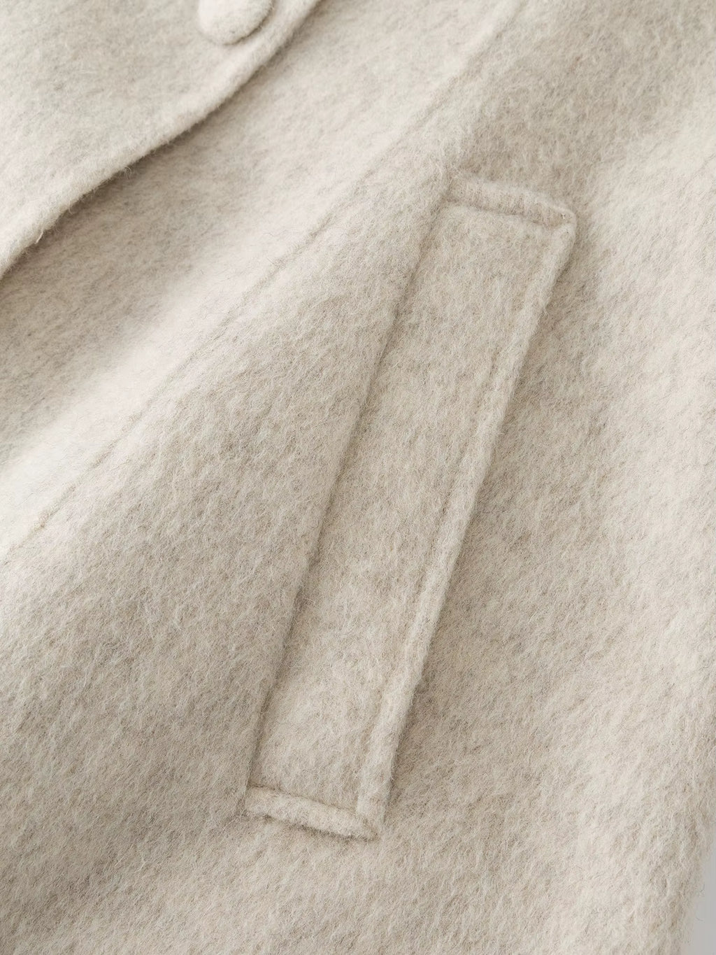 Plus Size Women's Double Breasted Tweed Overcoat 2025 Winter Elegant Loose Fit Long Coat Rich Aesthetic Hepburn Style 1 sold