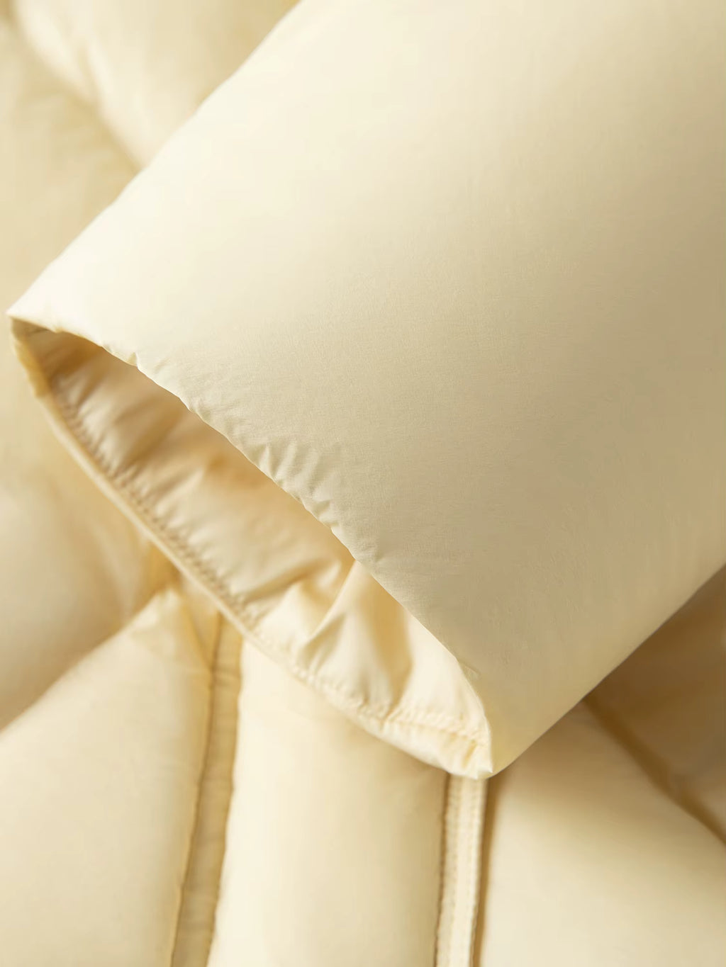 Furry Lapel Quilted White Duck Down Coats Women Casual Daily Retro Simple Loose Short Warm Coat Contrast Color Girlish BF