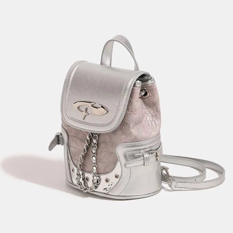 Small Shoulder Backpack Bag School Ladies Casual New Leather Luxury Designer Classic Crossbody Bag High Quality Handbags Trendy