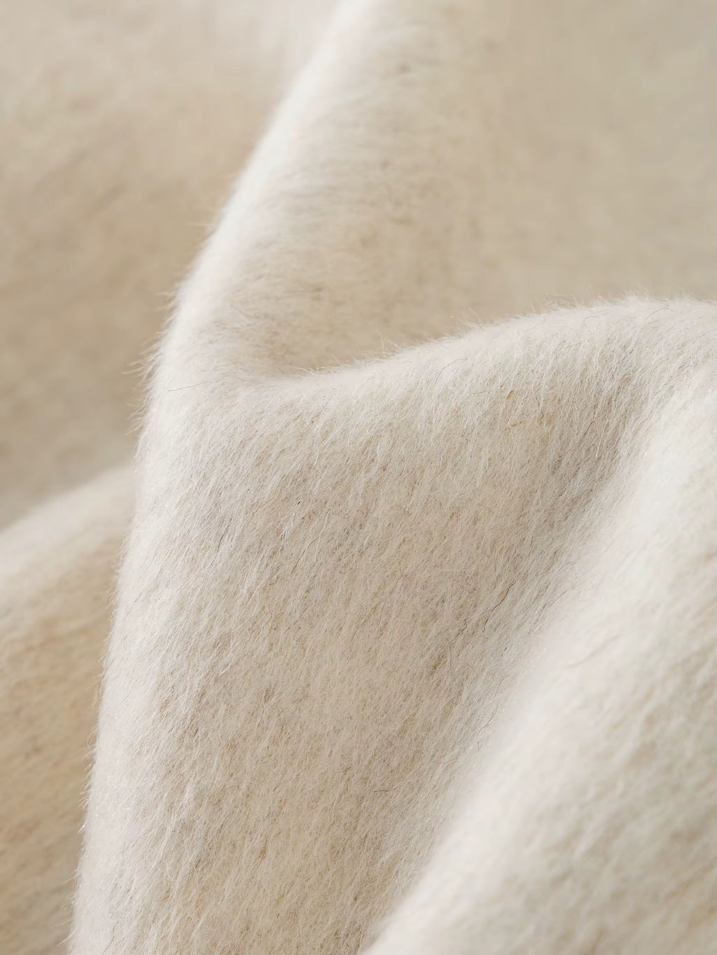 2025 Winter Women's Trench Style Double-Faced Wool Coat with Notch Lapel - Reversible Warm Overcoat for Casual Office Wear