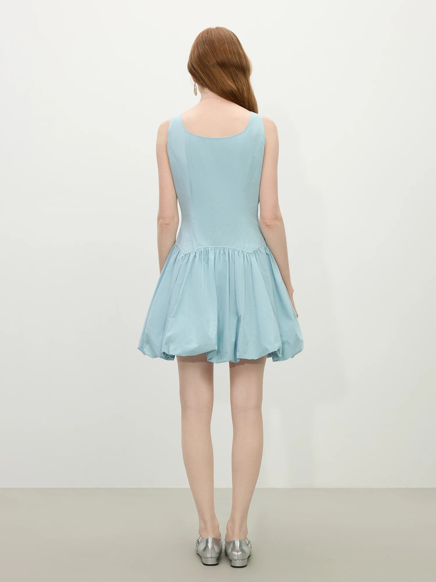 FSLE 【Two Length】Sweety Girly Long Dresses For Women 2025 Summer New Sleeveless Bud Chic Vest Dress