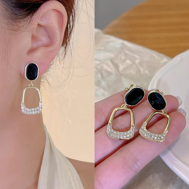 Earrings with Clips Without Holes Korean Style Ear Rings for Women Luxury Women Jewellery 2022 Fake Ear Piercing Trend Gift 2022