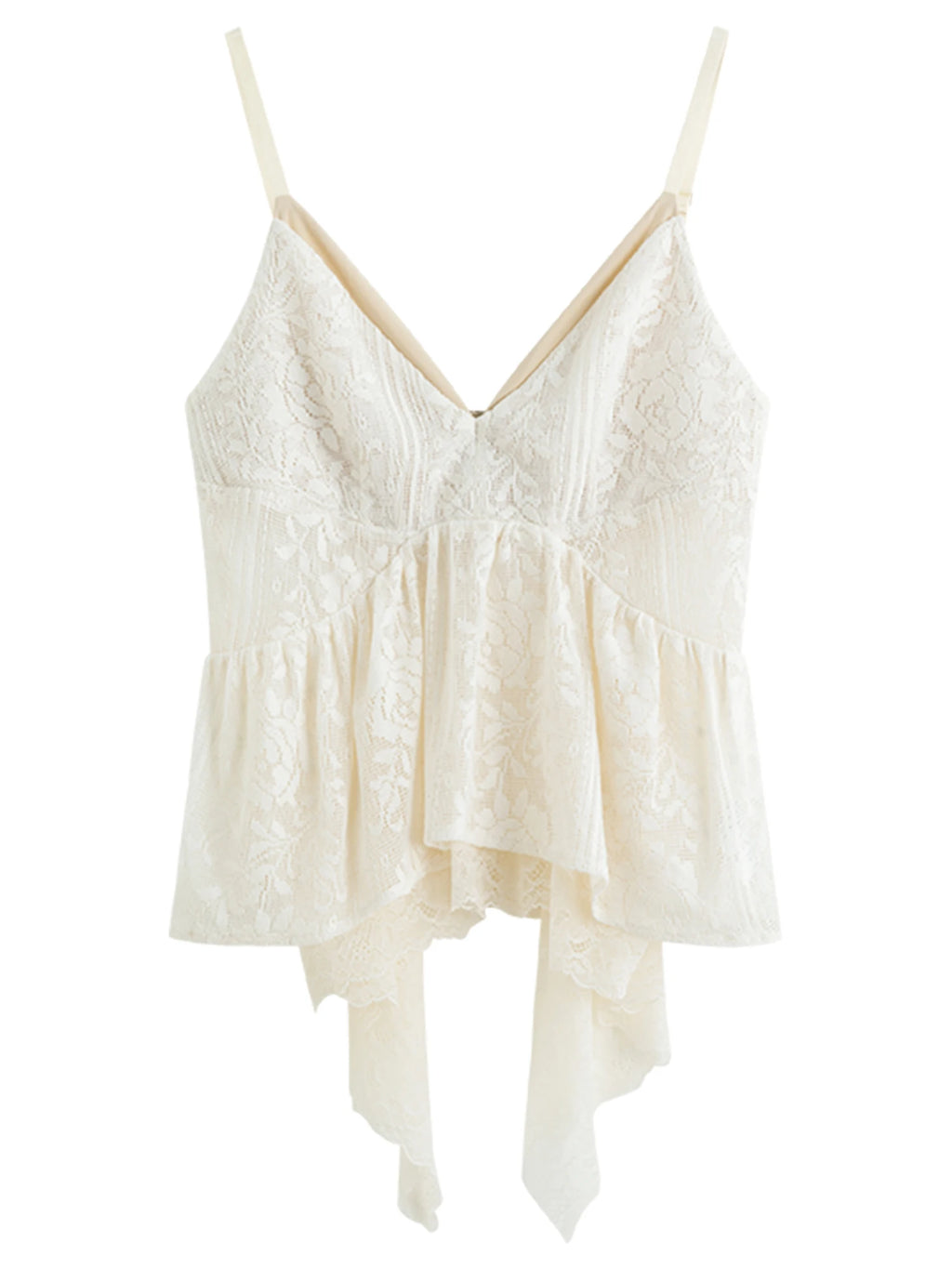 FSLE Sweet Halter Top Corset-Style Tank Top for Women Casual Summer Vacation New 2025 Tops Cream Camis Tanks
