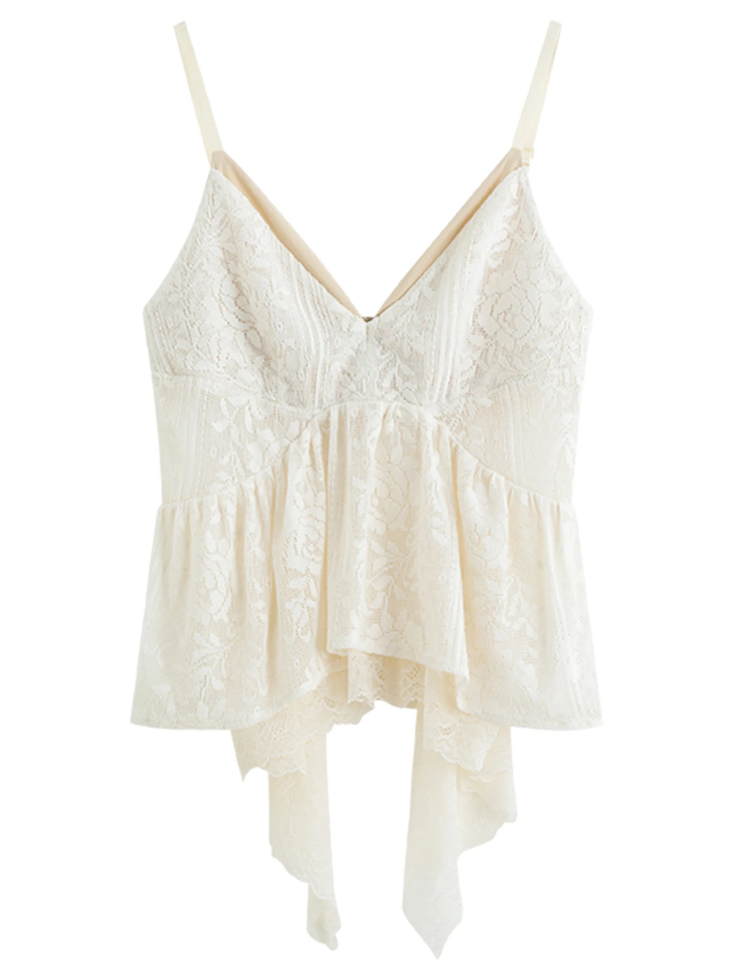 FSLE Sweet Halter Top Corset-Style Tank Top for Women Casual Summer Vacation New 2025 Tops Cream Camis Tanks