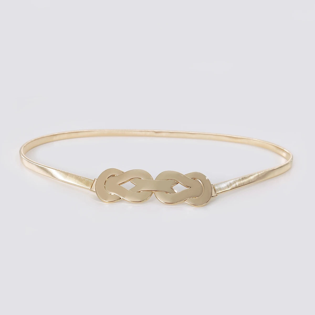 Fashion Gold Chain Belt Female Waist Elastic Dress Waistband Ladies Silver Metal Belts For Women Luxury Y2k Accessory