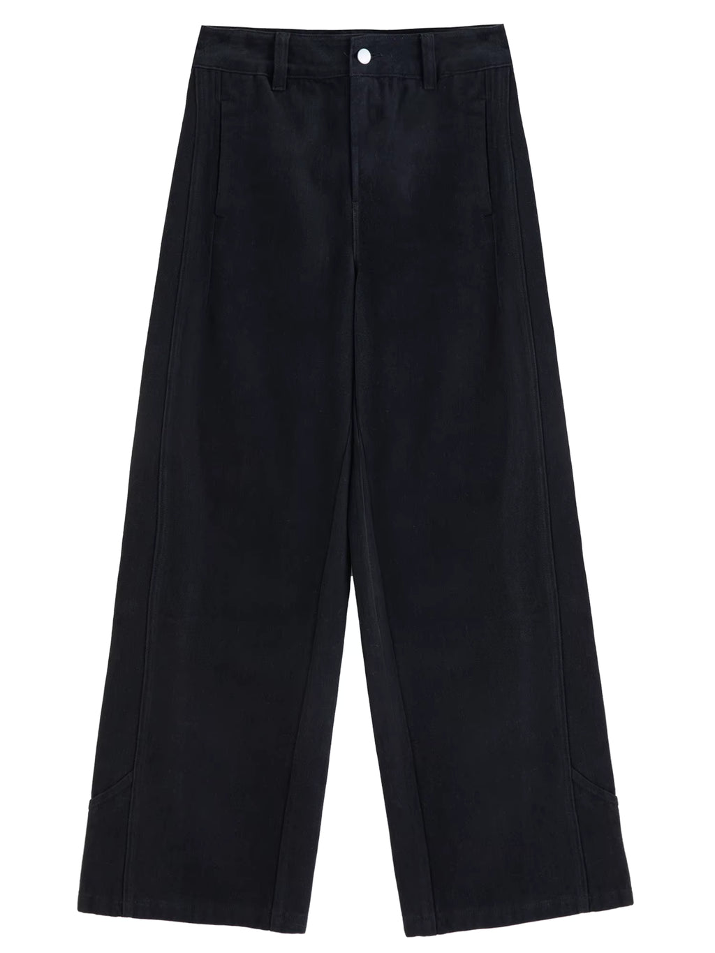 Plus-Size Women’s Deconstructivist Fashion: Baidapa Workwear Jeans 2025 Winter Wide Leg Pants Collection Winter Jeans