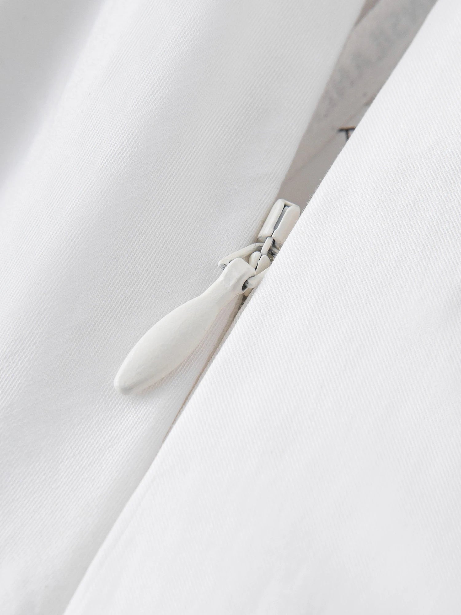 FSLE【Premium Series】100% Cotton Embroidery Design Female Sleeveless Shirt Zipper Waist Long A-LINE Skirts 2025 Summer