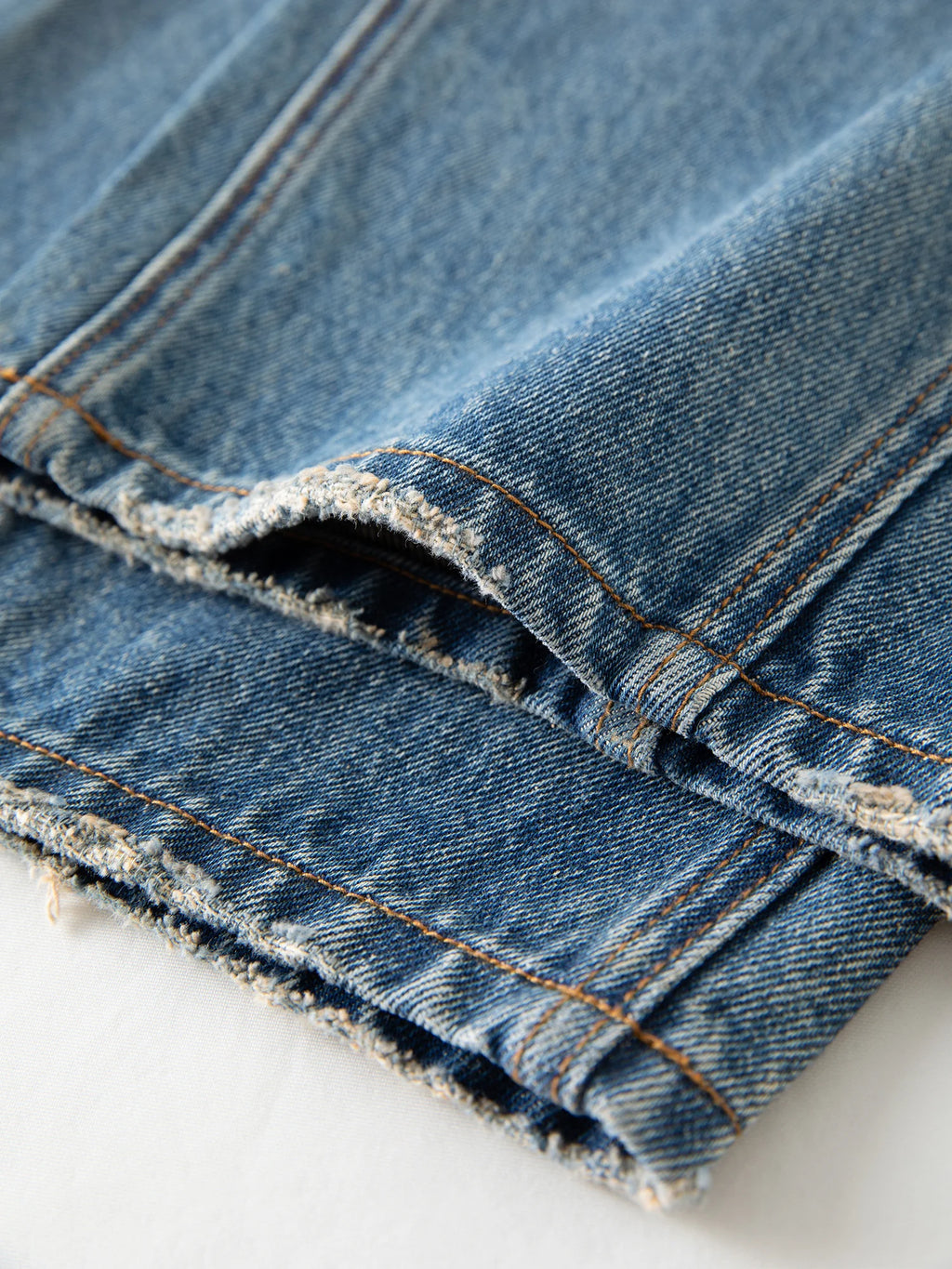 FSLE【Premium Series】New Women Retro Loose Flare Jeans High Waist Vintage Denim Pants Autumn Wide Leg Y2K Streetwear With Belt