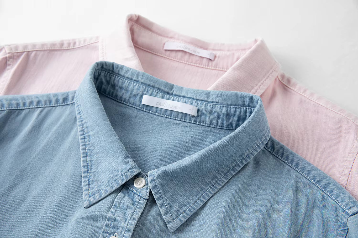 Plus Size Women's Denim Shirt with Bear Embroidery American Retro Style Autumn Winter 2025 Slimming Fit Casual Top Blouse