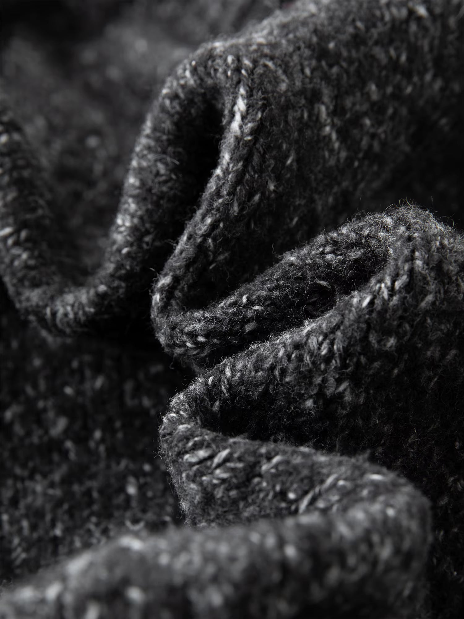 【Premium Series】Autumn Winter V-Neck Knitwear Women Yarn Dyed Cardigan Midi Skirt Two Piece Set Oversize Comfy with Scarf