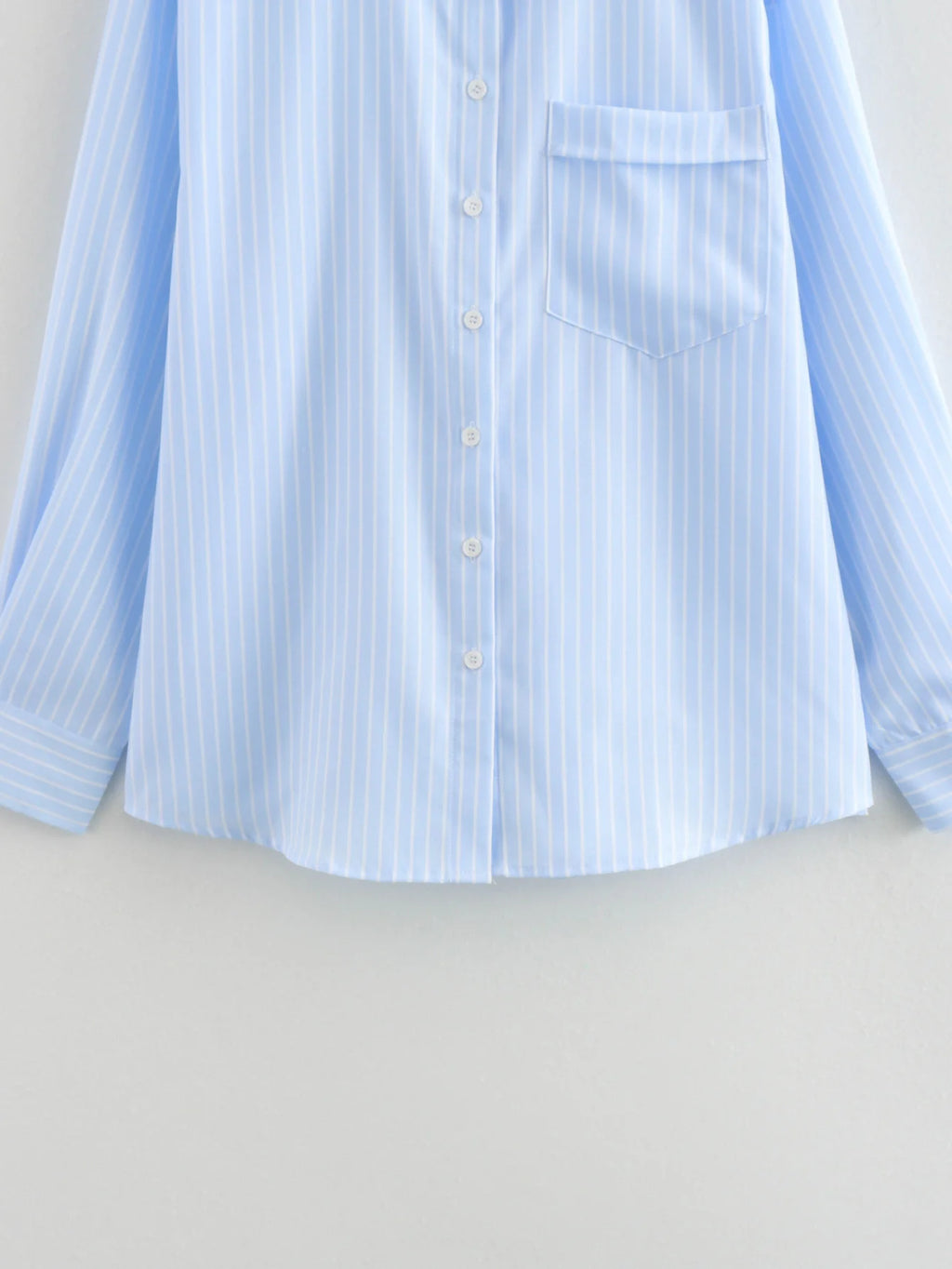 Women's Striped Button-Up Shirt – Casual Long Sleeve 4 colours available