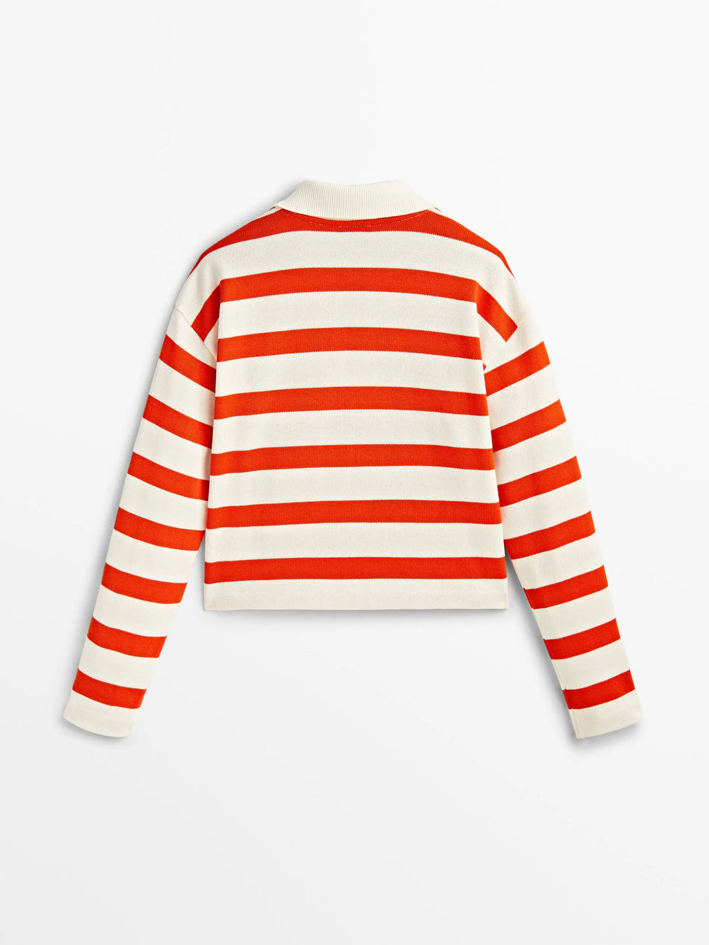 Ethereal MD 2024  new style of Women's casual Slim temperament lace-up design all matching Polo stripe knitwear