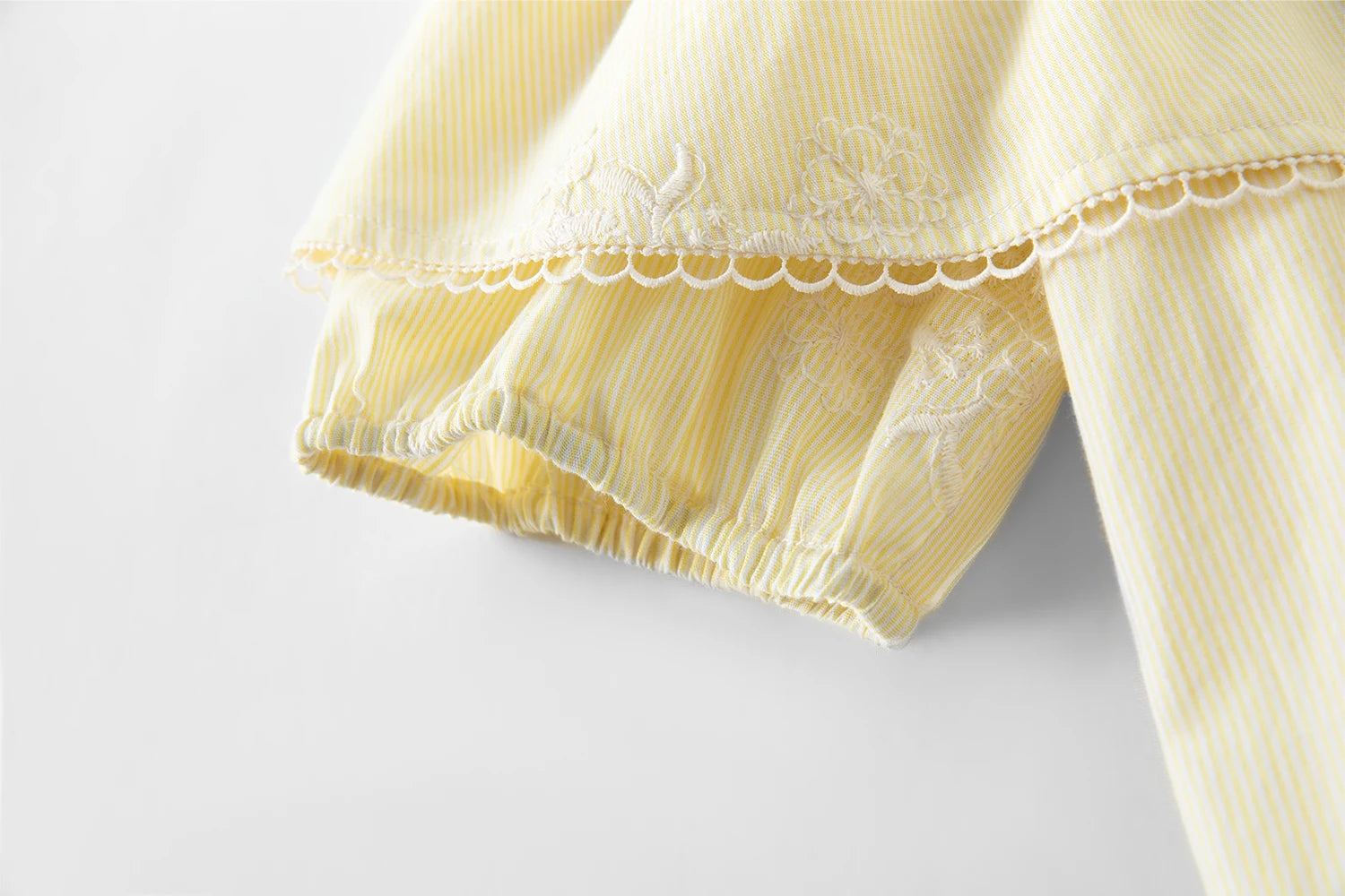 FSLE Design Striped Embroidered Suspenders for Women 2025 Summer New Ruffled Hollow Two-way Tops