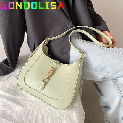 Luxury Brand Purses and Handbag Top End Quality Designer Leather Shoulder Crossbody Bag for Women Fashion Underarm Girl Sac