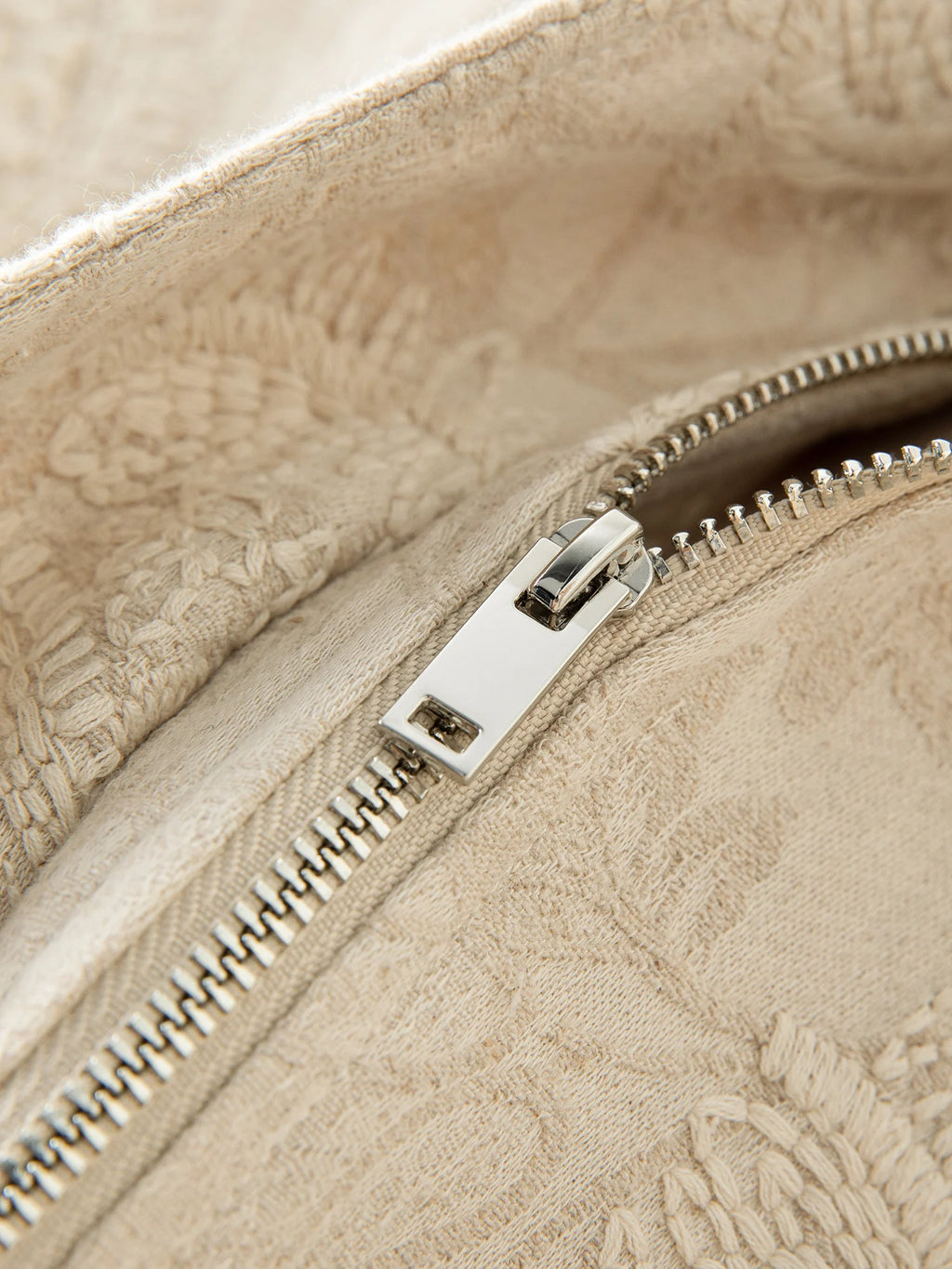 FSLE【Premium Series】 Retro Cashew Flower Casual Jacket Linen Coat Women 2025 Autumn