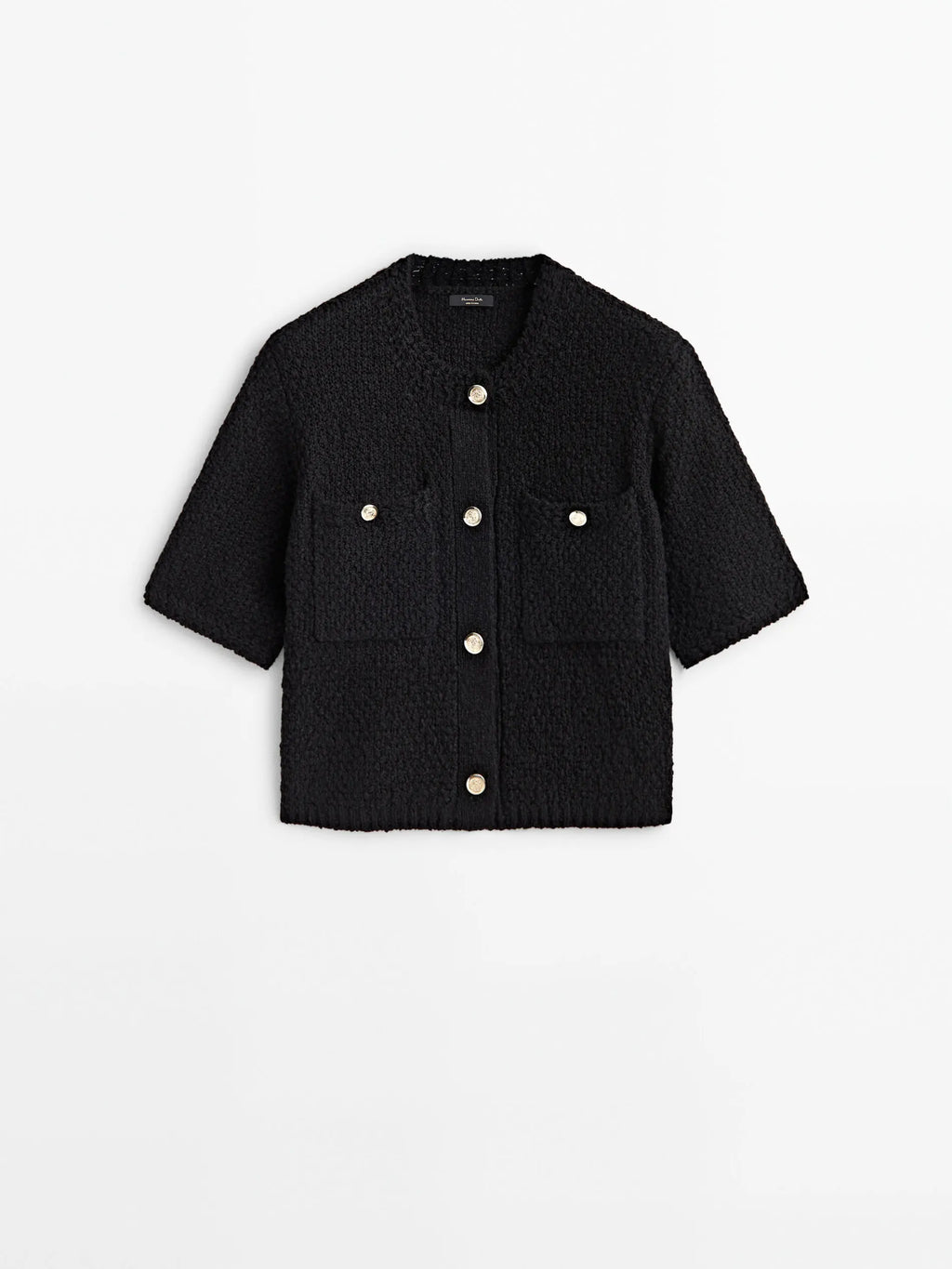 Ethereal MD 2024 women's autumn new style of small fragrance texture knitted cardigan short coat