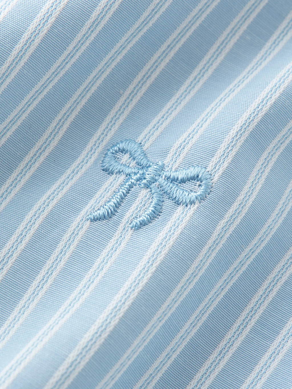 DUSHU Plus Size Women's Lace Trim V-Neckline Striped Shirt Fall 2025 New Arrival Fashion Commuting Top Women Shirts