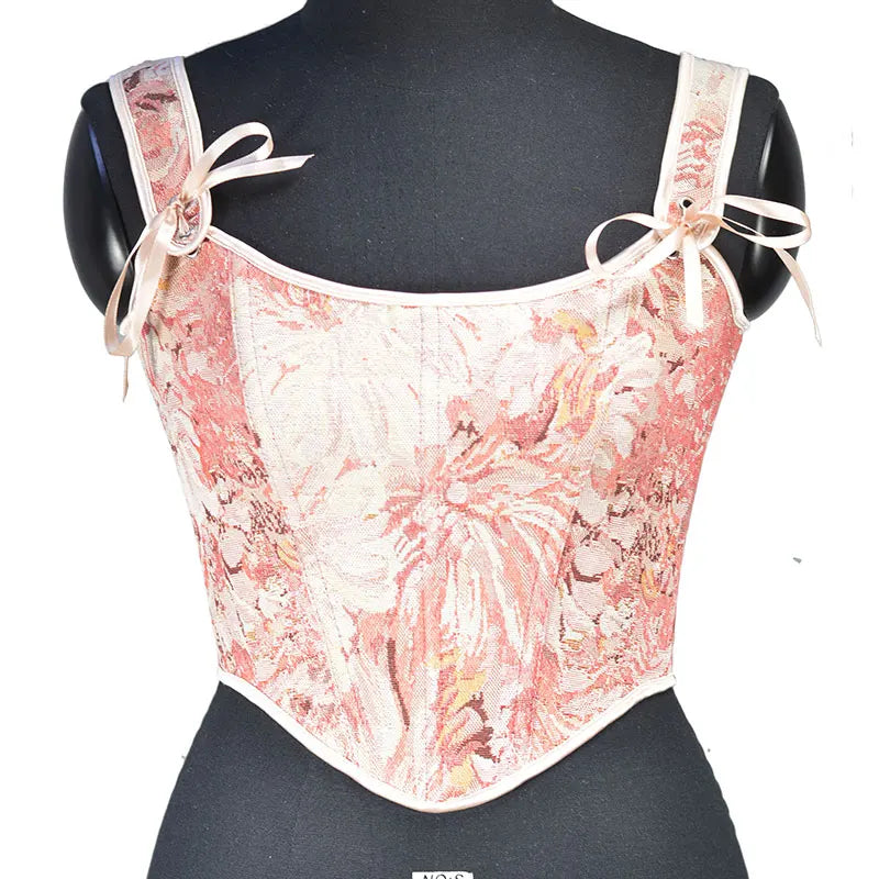 Beautiful Off Shoulder Fashion Sexy Corset Crop Top Vest Female Underwear Bustier CEINTHRONEZ
